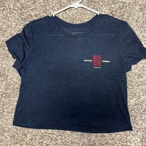 Born Primitive crop tee